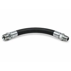 РВД 2SN в сборе, DN6, 3 м, фитинги BSP штуцер 3/8" и NPTF 3/8"