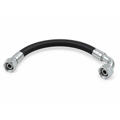 РВД 1SN в сборе, DN10, 500 мм, фитинги BSP гайка 1/2" и BSP гайка 3/8" (90)