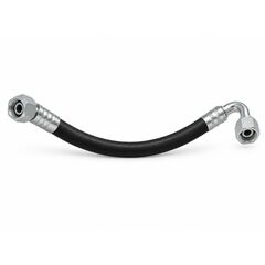 РВД 2SN в сборе, DN8, 130 мм, фитинги BSP гайка 3/8" и BSP гайка 3/8" (90)