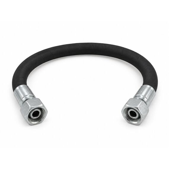 РВД 1SN в сборе, DN16, 1600 мм, фитинги BSP гайка 5/8" и BSP гайка 5/8"