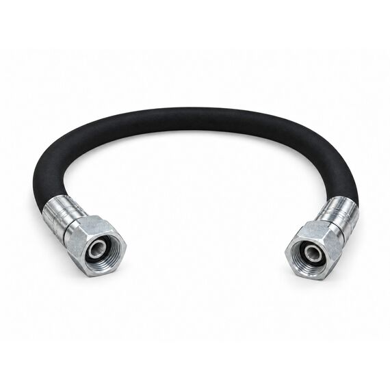 РВД 2SN в сборе, DN6, 10 м, фитинги DKF-W гайка 22×1,5 DN06 и DKF-W гайка 22×1,5 DN06