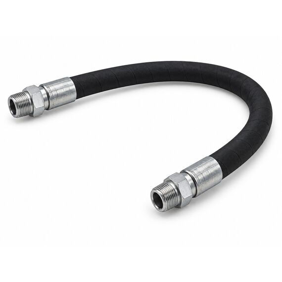 РВД 2SN в сборе, DN25, 100 м, фитинги BSP штуцер 1" и BSP штуцер 1"