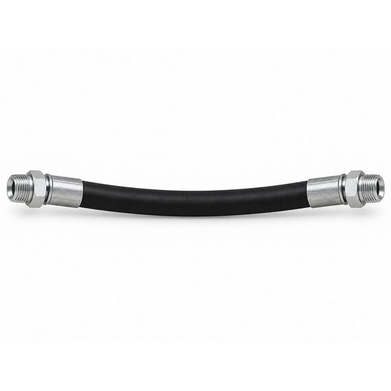 РВД 1SN в сборе, DN12, 10 м, фитинги BSP штуцер 1/2" и BSP штуцер 1/2"