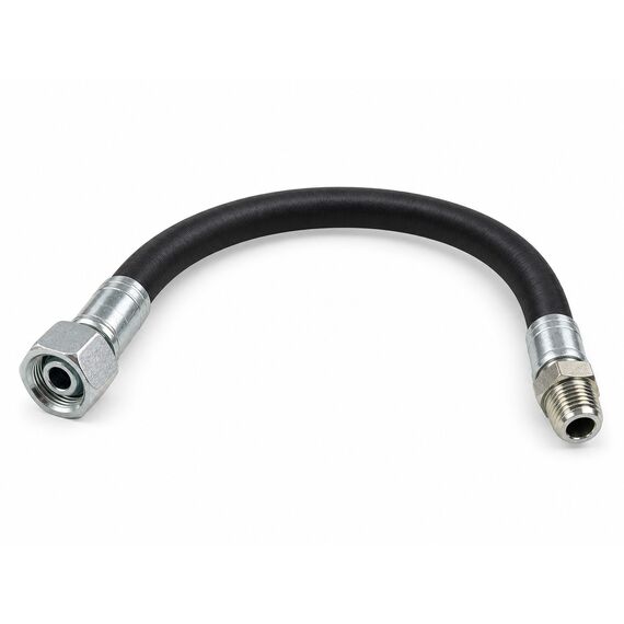РВД 2SN в сборе, DN6, 1 м, фитинги BSP гайка 3/8" и NPTF 3/8"