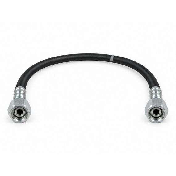РВД JACKMASTER в сборе, DN10, 640 мм, фитинги BSP гайка 3/8" и BSP гайка 3/8"