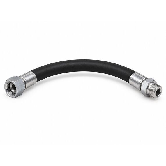 РВД 2SN в сборе, DN10, 1500 мм, фитинги DK гайка 20×1.5 и BSP штуцер 3/8"